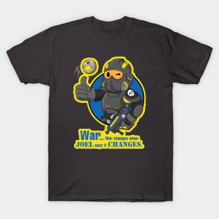 Dive Boy Fallout and Helldivers Mash Up T-Shirt